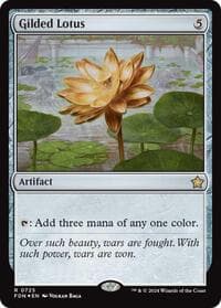 Gilded Lotus - Foundations - Magic: The Gathering card
