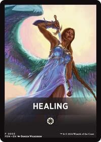 Healing Theme Card - Foundations - Magic: The Gathering card