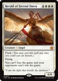 Herald of Eternal Dawn - Foundations - Magic: The Gathering card
