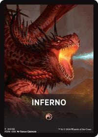 Inferno Theme Card - Foundations - Magic: The Gathering card