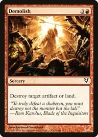 Demolish - Avacyn Restored - Magic: The Gathering card
