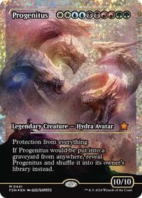 Progenitus (Showcase) (Fracture Foil) - Foundations - Magic: The Gathering card