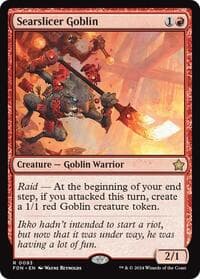 Searslicer Goblin - Foundations - Magic: The Gathering card
