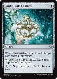 Soul-Guide Lantern - Foundations - Magic: The Gathering card