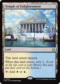 Temple of Enlightenment - Foundations - Magic: The Gathering card
