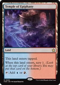 Temple of Epiphany - Foundations - Magic: The Gathering card