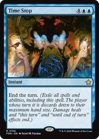Time Stop - Foundations - Magic: The Gathering card