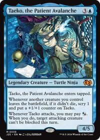 Taeko, the Patient Avalanche (Anime) - Foundations Jumpstart - Magic: The Gathering card