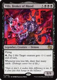 Vilis, Broker of Blood (Anime) - Foundations Jumpstart - Magic: The Gathering card