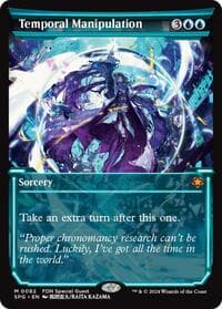 Temporal Manipulation (Showcase) - Special Guests - Magic: The Gathering card