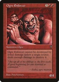 Ogre Enforcer - Visions - Magic: The Gathering card