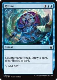 Refute - Foundations - Magic: The Gathering card