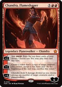 Chandra, Flameshaper - Foundations - Magic: The Gathering card