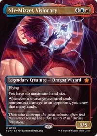 Niv-Mizzet, Visionary (Borderless) - Foundations - Magic: The Gathering card