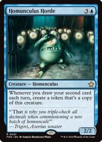 Homunculus Horde - Foundations - Magic: The Gathering card