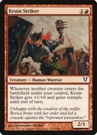 Kruin Striker - Avacyn Restored - Magic: The Gathering card