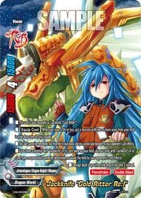 Jackknife "Gold Ritter Re:I" - Future Card Buddyfight 10th Anniversary Card Set - Future Card BuddyFight card