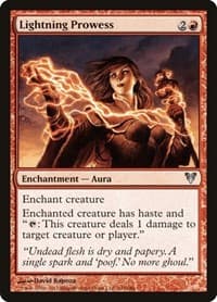 Lightning Prowess - Avacyn Restored - Magic: The Gathering card