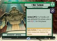 Wat Tambor - Techno Union Foreman (Hyperspace) - Twilight of the Republic - Star Wars: Unlimited card