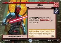 Maul - A Rival in Darkness (Hyperspace) - Twilight of the Republic - Star Wars: Unlimited card