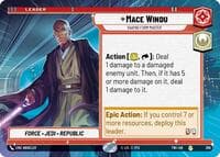 Mace Windu - Vaapad Form Master (Hyperspace) - Twilight of the Republic - Star Wars: Unlimited card