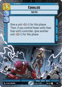Equalize (Hyperspace) - Twilight of the Republic - Star Wars: Unlimited card