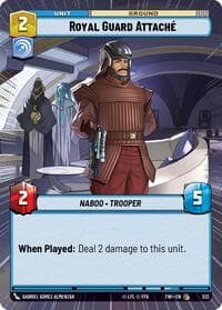 Royal Guard Attache (Hyperspace) - Twilight of the Republic - Star Wars: Unlimited card