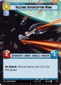 Vulture Interceptor Wing (Hyperspace) - Twilight of the Republic - Star Wars: Unlimited card