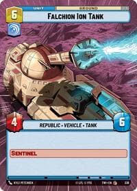 Falchion Ion Tank (Hyperspace) - Twilight of the Republic - Star Wars: Unlimited card