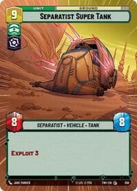 Separatist Super Tank (Hyperspace) - Twilight of the Republic - Star Wars: Unlimited card