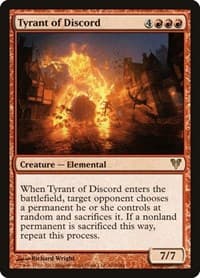 Tyrant of Discord - Avacyn Restored - Magic: The Gathering card