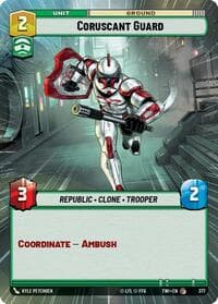 Coruscant Guard (Hyperspace) - Twilight of the Republic - Star Wars: Unlimited card