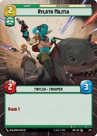 Ryloth Militia (Hyperspace) - Twilight of the Republic - Star Wars: Unlimited card