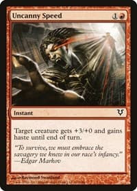 Uncanny Speed - Avacyn Restored - Magic: The Gathering card