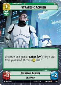 Strategic Acumen (Hyperspace) - Twilight of the Republic - Star Wars: Unlimited card