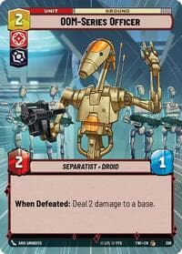 OOM-Series Officer (Hyperspace) - Twilight of the Republic - Star Wars: Unlimited card