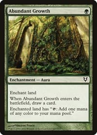 Abundant Growth - Avacyn Restored - Magic: The Gathering card