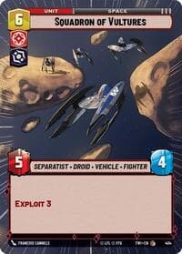 Squadron of Vultures (Hyperspace) - Twilight of the Republic - Star Wars: Unlimited card