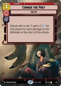 Corner the Prey (Hyperspace) - Twilight of the Republic - Star Wars: Unlimited card
