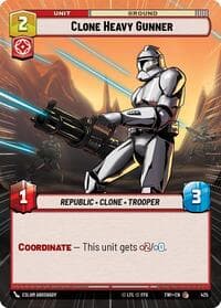 Clone Heavy Gunner (Hyperspace) - Twilight of the Republic - Star Wars: Unlimited card
