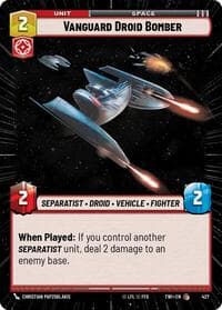 Vanguard Droid Bomber (Hyperspace) - Twilight of the Republic - Star Wars: Unlimited card