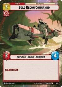 Bold Recon Commando (Hyperspace) - Twilight of the Republic - Star Wars: Unlimited card