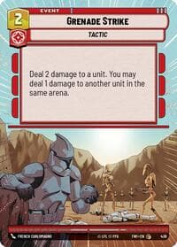 Grenade Strike (Hyperspace) - Twilight of the Republic - Star Wars: Unlimited card