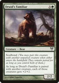 Druid's Familiar - Avacyn Restored - Magic: The Gathering card