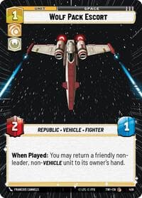 Wolf Pack Escort (Hyperspace) - Twilight of the Republic - Star Wars: Unlimited card
