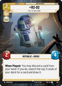 R2-D2 - Full of Solutions (Hyperspace) - Twilight of the Republic - Star Wars: Unlimited card