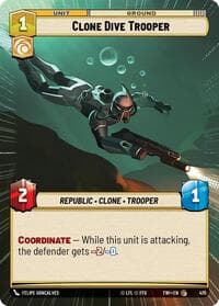 Clone Dive Trooper (Hyperspace) - Twilight of the Republic - Star Wars: Unlimited card