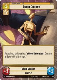 Droid Cohort (Hyperspace) - Twilight of the Republic - Star Wars: Unlimited card
