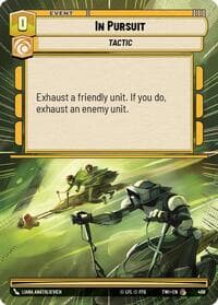 In Pursuit (Hyperspace) - Twilight of the Republic - Star Wars: Unlimited card