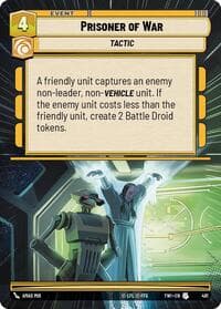 Prisoner of War (Hyperspace) - Twilight of the Republic - Star Wars: Unlimited card